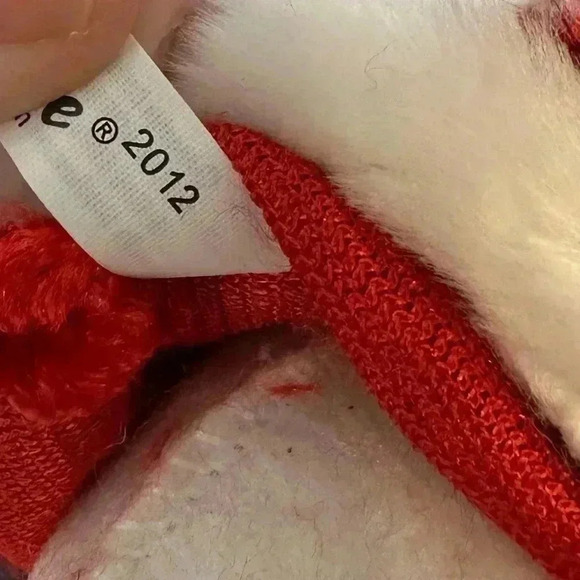 ANNALEE MOUSE DRESS AS SANTA w/Green Sack 2012 - Picture 7 of 7